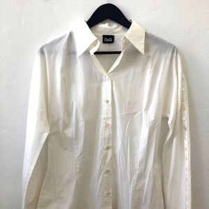 Dolce & Gabbana white shirt S/M